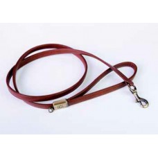 Guinzaglio di Ecopelle Nappa Marrone